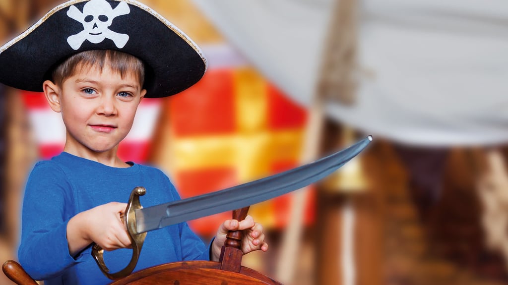 Auch Piraten kapern den Erlebnispark Memleben im Burgenlandkreis. In den kommenden Feiertagen ist im Erlebnispark jede Menge los.