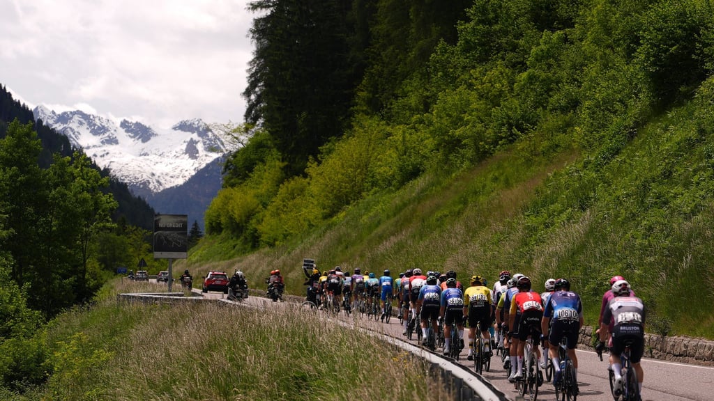 Das Giro-Feld hatte eine weitere schwere Bergetappe zu meistern.