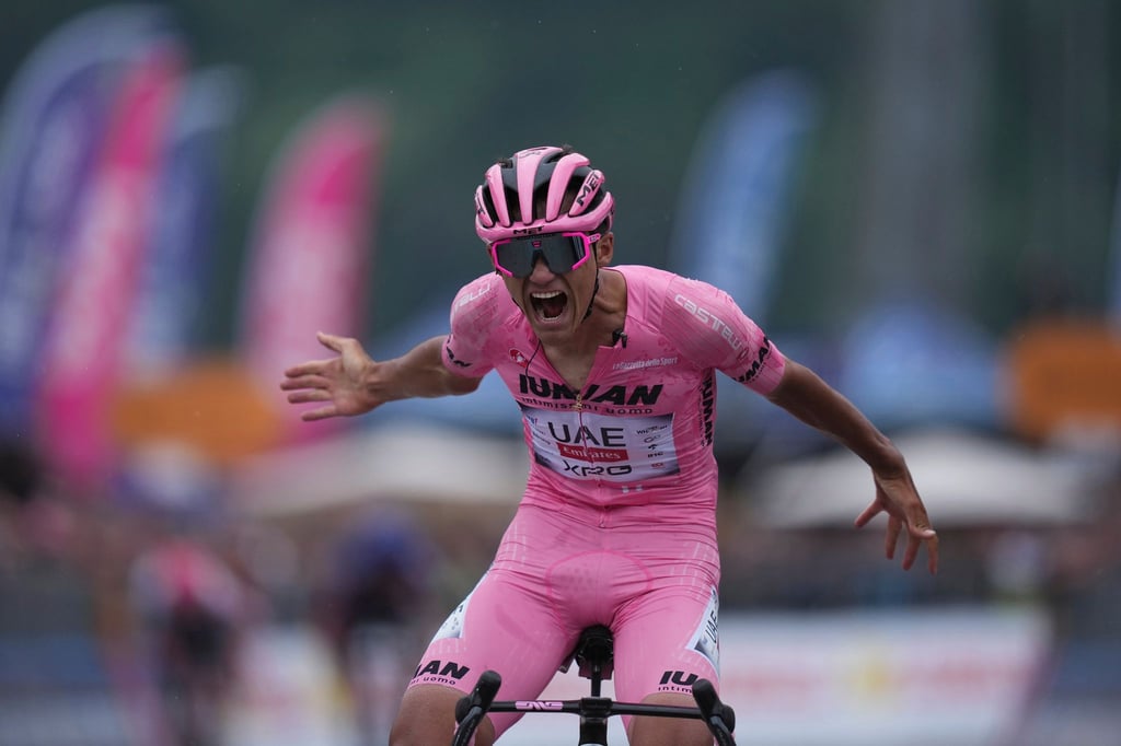 Isaac del Toro hat beim Giro zurückgeschlagen.