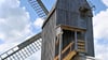 Über eine neue Treppe gelangen die Besucher in die alte Mühle.