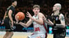 Entscheidender Mann auf Würzburger Seite: Hannes Steinbach (am Ball).