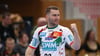 Mit geballter Faus und konzentriertem Blick gehen Lukas Mertens und seine SCM-Teamkollegen den Endspurt in der Handball-Bundesliga an.