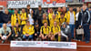 Zur Siegerehrung bei der Deutschen Meisterschaft im Fußball ID war auch Rudi Völler (rechts), Sportdirektor der Nationalmannschaft, zu Gast in Wetzlar. Sachsen-Anhalt wurde Zweiter.
