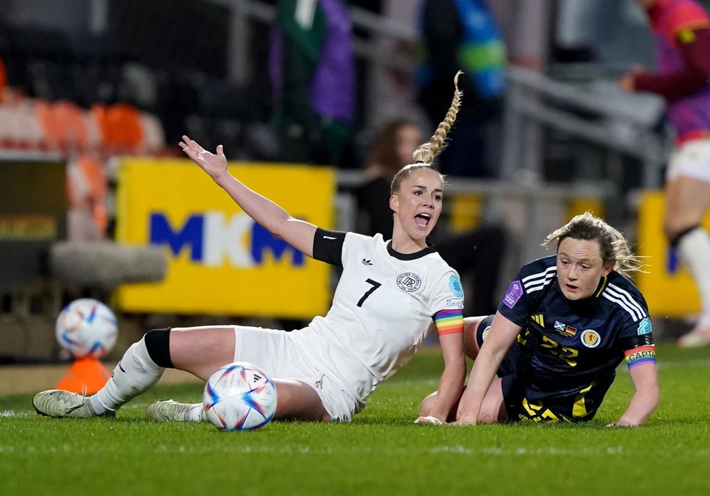 Fordert Zusammenhalt gegen Sexismus: DFB-Kapitänin Giulia Gwinn.
