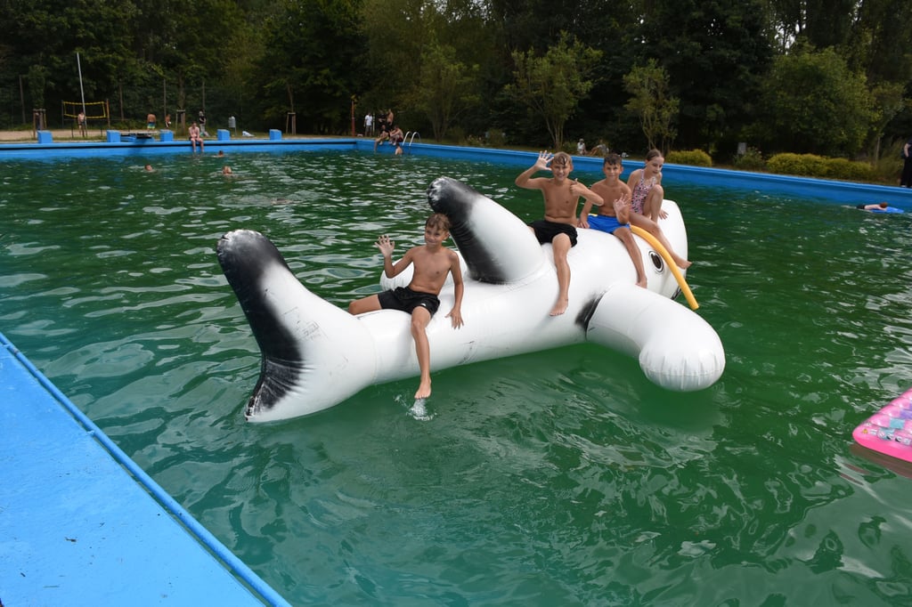 Kinder können am 1. Juni zum Saisonstart kostenlos das Waldbad Egeln besuchen. Das Foto stammt aus einer früheren Badesaison.