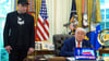 US-Präsident Donald Trump verabschiedet Tech-Milliardär Elon Musk, der für die Regierung die Kostensenkungsinitiative Doge führte.