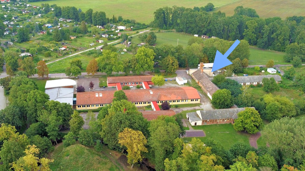 Im hinteren Bereich des Lochower Weges in Möckern sollen Räume für die Jugend hergerichtet werden.