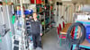 Tino Kaczmarek betreibt einen Hausmeisterservice aus einem Mietlager in Magdeburg.