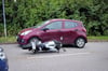 Bei diesem Unfall wurde ein Motorradfahrer schwer verletzt.