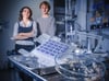 Im Biolab der Kunsthochschule Halle konnten Carla Wirths und Max Koch ihren Wunderverband entwickeln und verbessern.