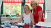 Pauline Doll und ihre Mutter Sabine Gabler (von links) leiten die Hauskrankenpflege Dori im Landkreis Harz gemeinsam.