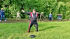 Volkmar Rohse macht täglich Tai-Chi und Qigong auf der Ziegelwiese. Mitmachen kann jeder, der möchte.