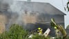 Die Feuerwehr lösche in einem Großeinsatz mit etwa 50 Kräften.