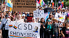 Der CSD in Rheinsberg fand am Samstag bereits zum zweiten Mal statt.