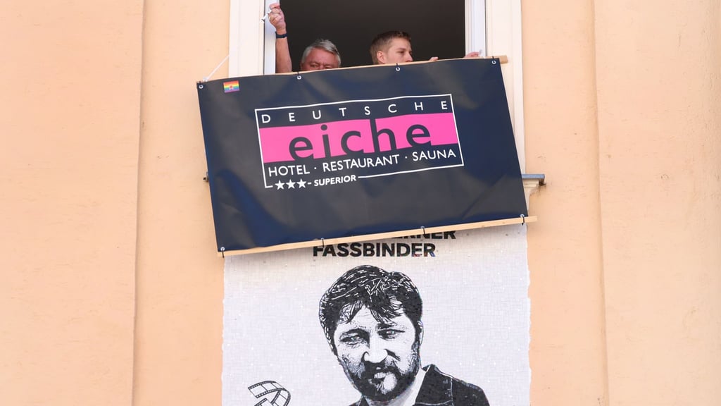 Die Deutsche Eiche war das Stammlokal von Fassbinder.
