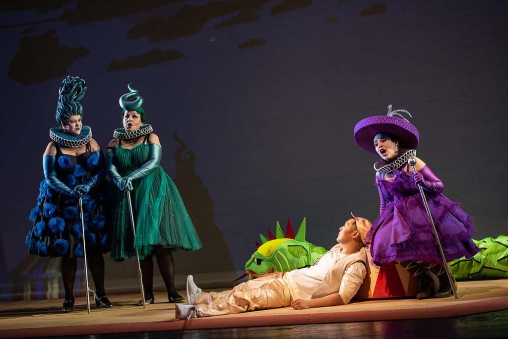 "Die Zauberflöte" als Kinderoper im Magdeburger Opernhaus.