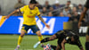 Timothy Tillman (rechts) und Los Angeles FC hatten gegen Club América einen schweren Stand, setzten sich am Ende aber durch.