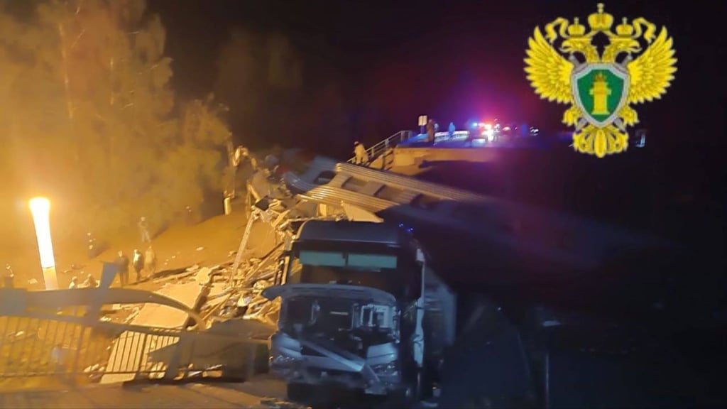In der russischen Region Brjansk entgleiste in der Nacht ein Zug, nach Behördenangaben gab es Tote und zahlreiche Verletzte.