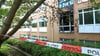 Die Polizei hat einen 72-jährigen Patienten wegen des Verdachts der Brandstiftung festgenommen.