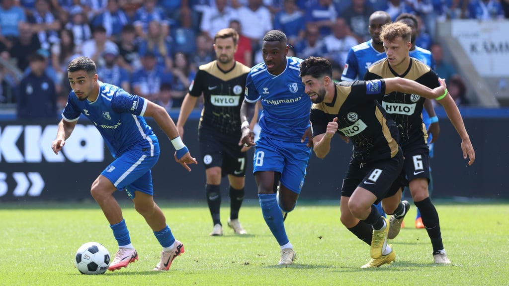Die Leihe von Livan Burcu (links) war für den 1. FC Magdeburg ein Volltreffer.