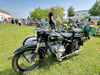 Historische Fahrzeuge - mit zwei oder mehr Rädern - waren auch in diesem Jahr zum Oldtimertreffen zum Maienfest in Peißen gekommen.