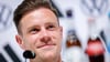 Marc-André ter Stegen bei der Pressekonferenz in Herzogenaurach.