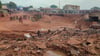 Große Zerstörungen durch eine Unwetterflut im nigerianischen Mokwa.