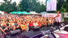 Nicht nur beim Höhepunkt  Stereoact ist das Festgelände bereits am Freitagabend mehr als gefüllt. 