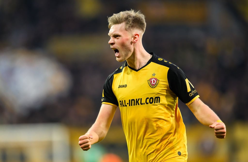 Jonas Sterner trifft mit seinem neuen Club Hannover 96 in der 2. Liga auf seinen Ex-Verein Dynamo Dresden.