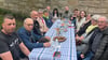 Die Dorffreunde Pabstorf bei einem Treffen anlässlich der Jahresplanung.