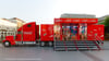 Der ikonische Coca-Cola-Truck macht am 5. Juni 2025 Station in Halle an der Saale.