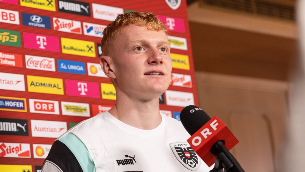 Nicolas Seiwald beim ÖFB.