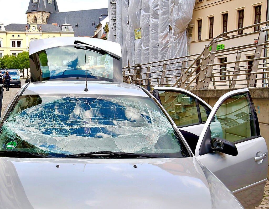 Eine Verfolgungsjagd endete auf dem Markt in der Talstadt. 