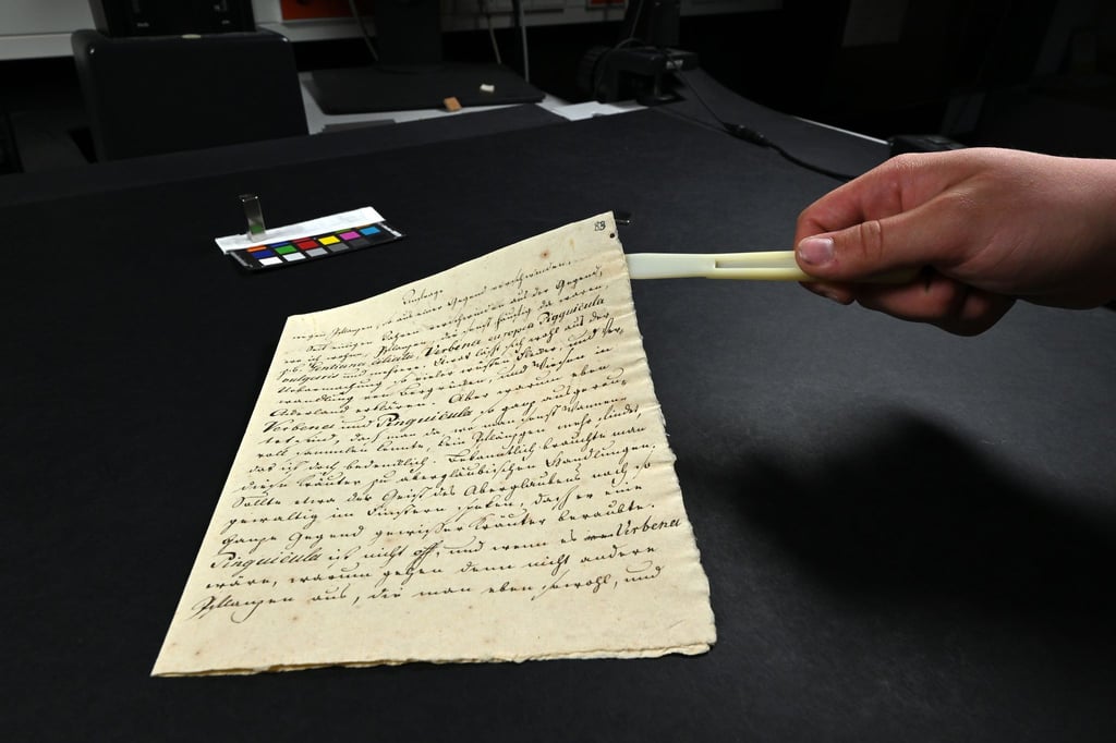 Historische Zeitzeugnisse wie diese Goethe-Handschrift gibt es zahlreiche im Goethe- und Schiller-Archiv in Weimar. (Symbolbild)