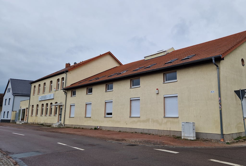 In diesem Gebäude soll die neue Flüchtlingsunterkunft in Reideburg entstehen.