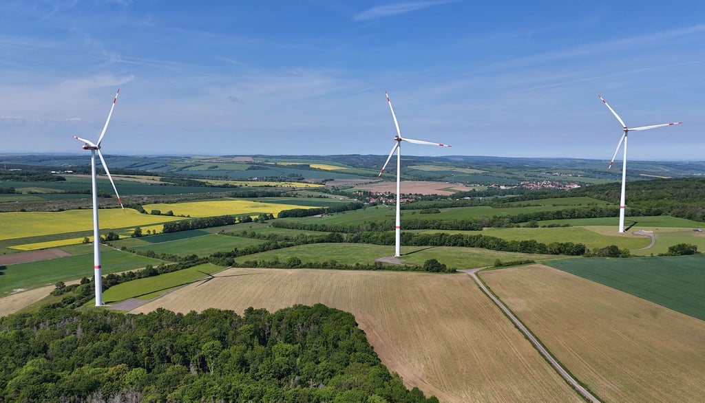Weniger Windstrom in Thüringen erzeugt