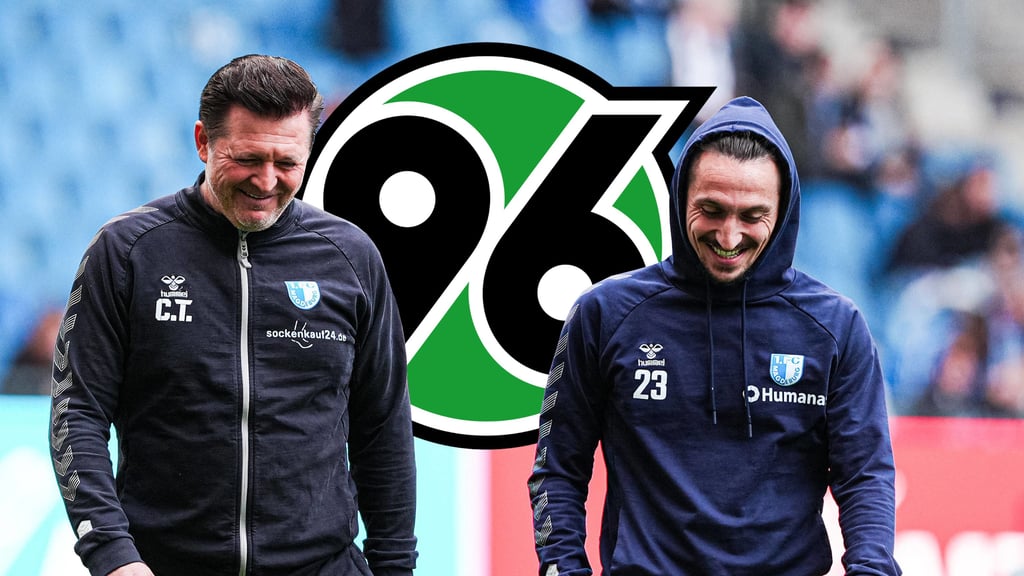 Christian Titz und Baris Atik prägten den 1. FC Magdeburg über viele Jahre. Beide sollen laut Gerüchten Interesse von Hannover 96 geweckt haben.