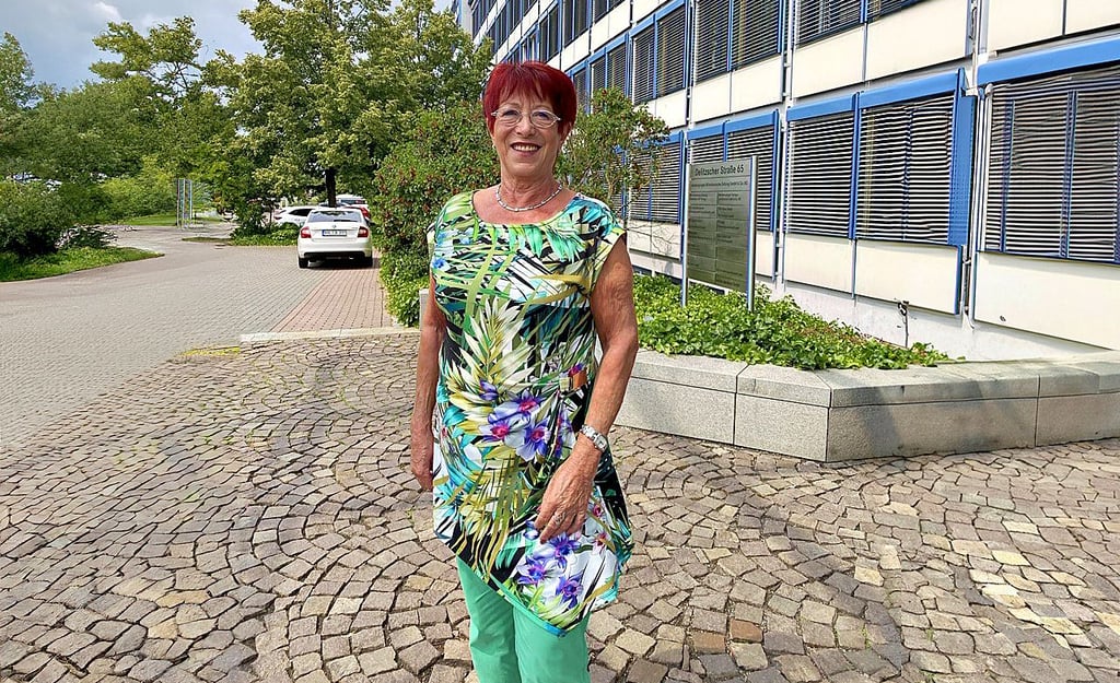 Christine Enterlein geht mit Leidenschaft von Tür zu Tür
