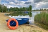 Es wird warm in Staßfurt! Albertinesee (Foto), Strandsolbad und Löderburger See laden zunehmend zum Baden ein. Trotz der Nichtschwimmerbereiche gilt Vorsicht.