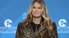 Auch US-First-Lady Melania Trump () trägt mal Leopard - hier bei einer Preisverleihung Anfang April in Washington. (Archivbild)