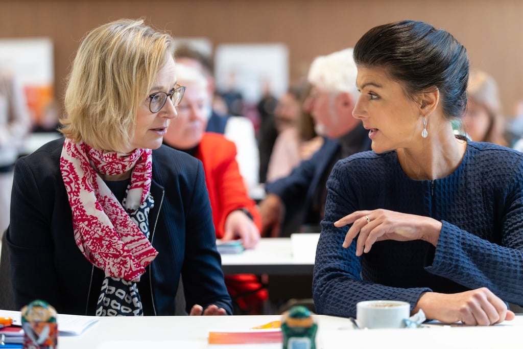Wagenknecht hält die Kritik am Thüringer BSW aufrecht. (Archivbild)