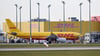 Die Gewerkschaft Verdi hat die Beschäftigten des DHL-Frachtdrehkreuzes in Leipzig zum dreitägigen Streik aufgerufen. (Archiv-Symbolfoto)