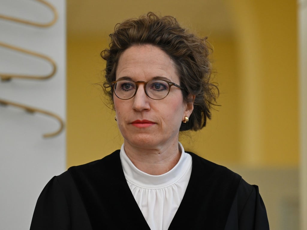 Die Vorsitzende Richterin Eva-Marie Distler will am 25. Juni das Urteil im Sommermärchen-Prozess verkünden.
