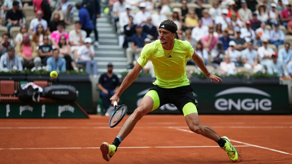 Für Alexander Zverev gehen die French Open jetzt so richtig los.