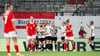Die deutschen Fußballerinnen hatten in Wien viel Grund zur Freude.