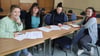 Die Initiatorinnen des Bürgerbegehrens schlagen 29 Punkte vor, um den Erhalt aller Kitas in Osterwieck zu gewährleisten: Nadine Richter, Marcella Huchel, Franziska Kipry und Mandy Pinske (v. l.).