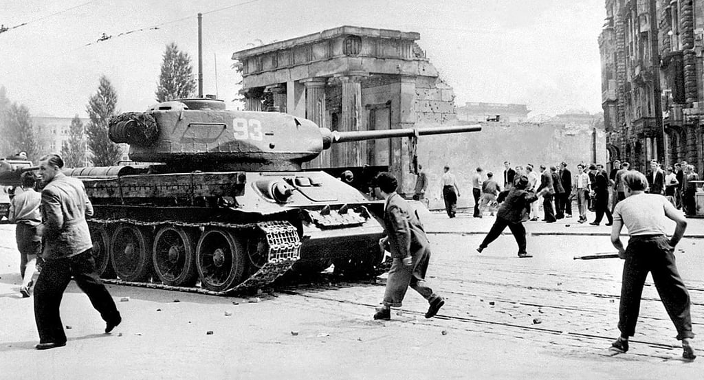 Wie in Berlin fuhren auch in der Region sowjetische Panzer auf, um am 17. Juni 1953 den Volksaufstand in der DDR niederzuschlagen.