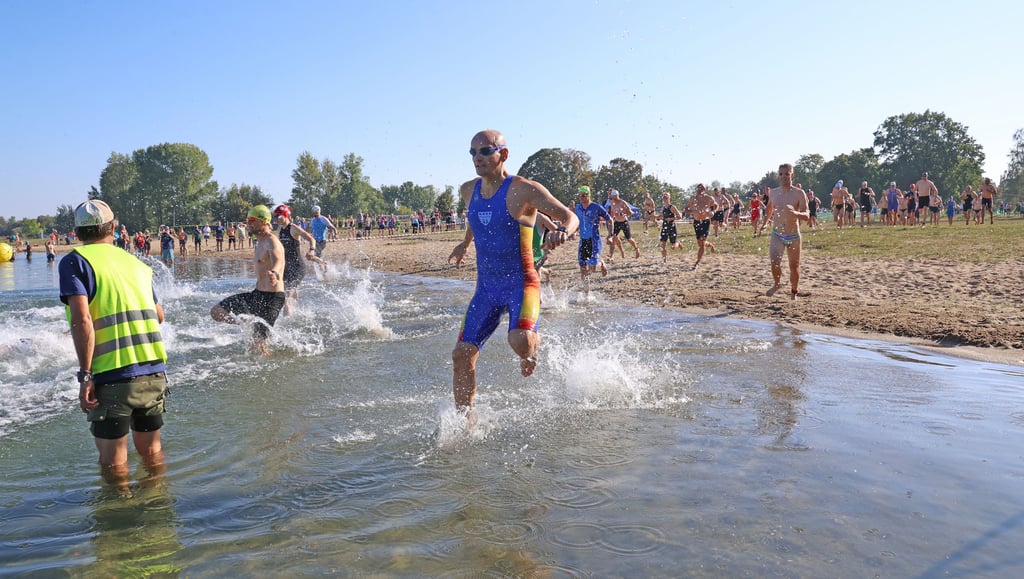 Zurück nach einem Jahr Pause: Der Uni-Triathlon startet an diesem Mittwoch im 18.20 Uhr.