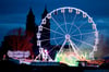 Das Riesenrad gehört fest zur Magdeburger Messe am Kleinen Stadtmarsch.