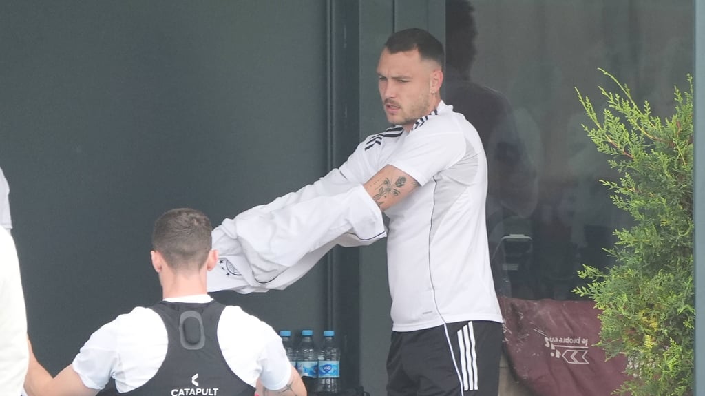 David Raum bei der Nationalelf.